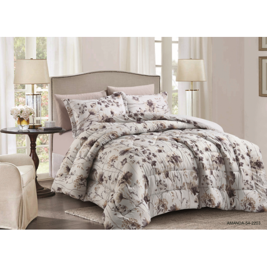 6pc Comforter Set Double 5709